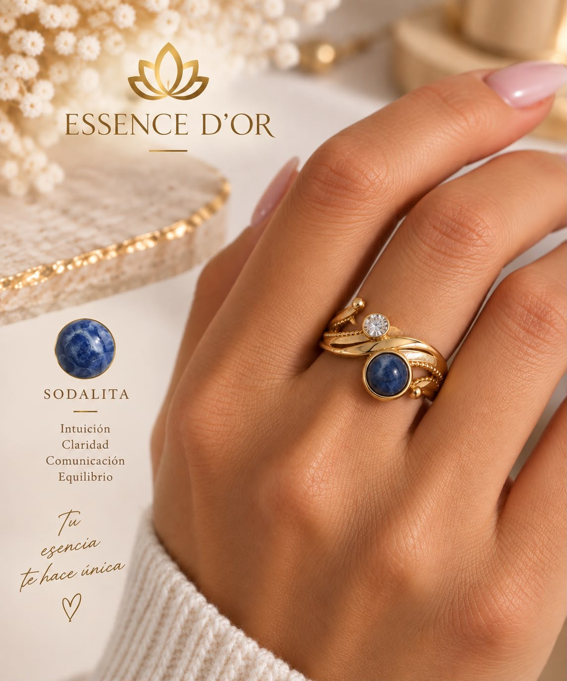 Anillos mineral