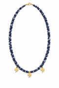 Collar lapislázuli en bruto