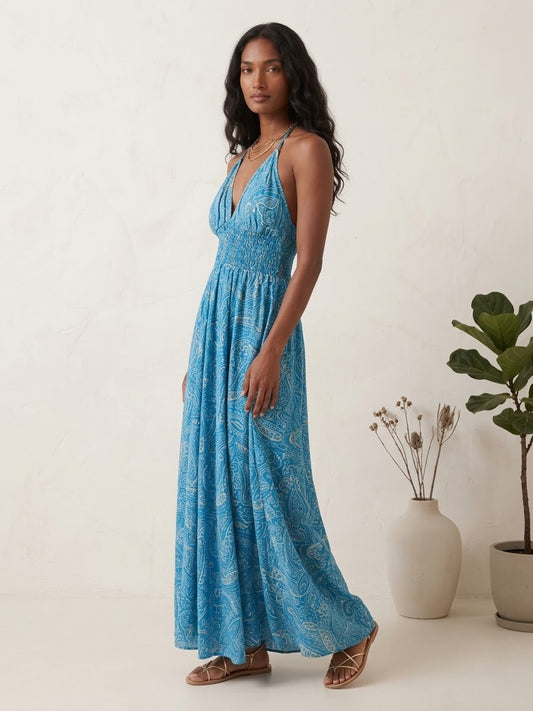 Vestido blue sea