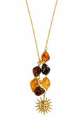Collar acero sol
