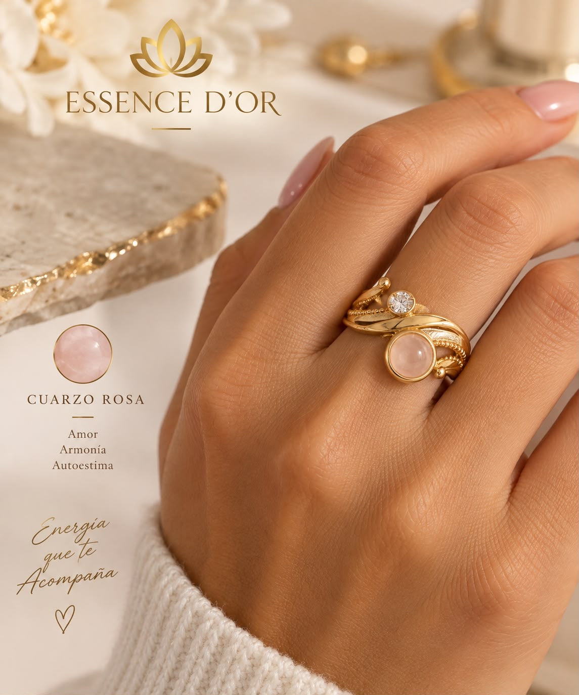 Anillos mineral