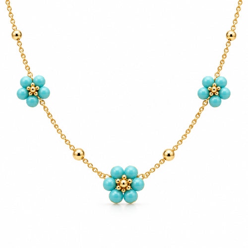 "Aurora" Flower Necklace