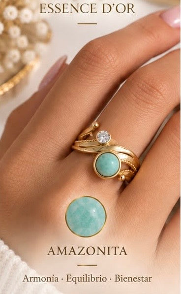Anillos mineral