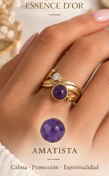Anillos mineral