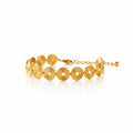 Gold-plated copper bracelet Ecos