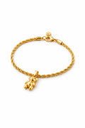 Stainless Steel Teddy Gold Bracelet