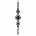 Ethnic Style Steel Bracelet with Stone Details